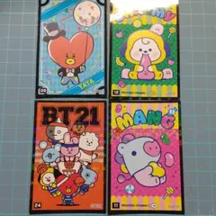 BTS BT21 チップス ステッカー