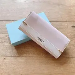 新品　サマンサ　財布　長財布　フラワー　牛革　可愛い　ピンク　5304