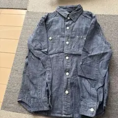 UNIQLO 長袖シャツ 130 ダンガリーシャツ