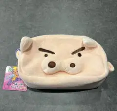 【ラスト1★新品タグ付き】クレヨンしんちゃん ぶりぶりざえもん メガジップポーチ