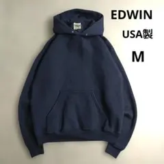 EDWIN　USA製　80〜90s　パーカー　スウェット　Vintage　M