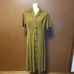 GUロングワンピース カーキXL