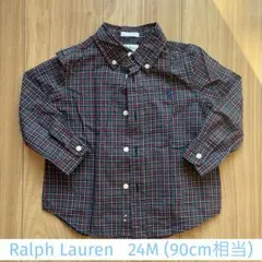 Ralph Lauren チェック柄シャツ 24M
