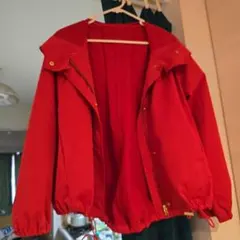 美品　赤　GLOBAL WORK　ブルゾン　ウィンドブレーカのサムネイル