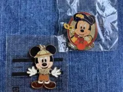 東京ディズニーリゾート ミッキーマウス ピンバッチ&チャームセット