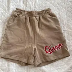 未使用♡Change刺繍入りハーフパンツ 130