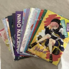 五等分の花嫁　クリアファイル、下じき　セット売り