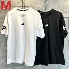 美品✨アディダス2着　スリーストライプ　半袖Tシャツカットソー　ホワイトブラック