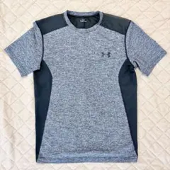 UNDER ARMOUR Tシャツ グレー ブラック メンズのサムネイル