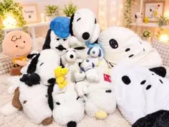 スヌーピー ぬいぐるみ 大量 묶음 판매 クッション 特大サイズ PEANUTS