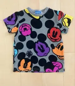 TDR 東京ディズニーリゾート　ミッキー　総柄　Tシャツ　グレー　110のサムネイル