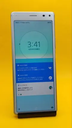 Sony Xperia 8 902SO シルバー 本体のサムネイル