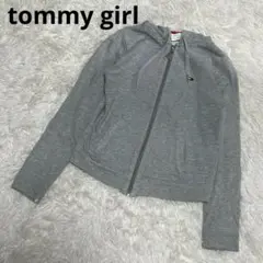 tommy girl トミーガール ジップパーカー ロゴ刺繍 M412のサムネイル