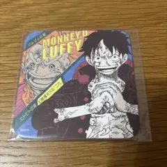 ワンピース　アートコースター　ルフィ