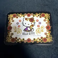 レア！　サンリオ　ハローキティ　平成　2007 スライドケース　花柄　レトロ