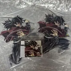 鬼滅の刃 冨岡義勇エンドロールイラストWebSHOPくじ アクスタ 箔押缶