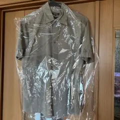 ☆美品☆バーバリーブラックレーベル　半袖シャツメンズ　ボタンダウン　2