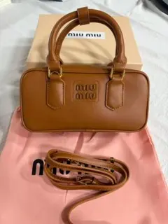 MIU MIU ボウリングバッグ