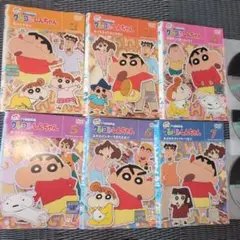 クレヨンしんちゃん　DVD　6本 第8期2,3,4,5,6,7