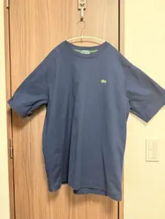 LACOSTE バックロゴ Tシャツ ネイビー