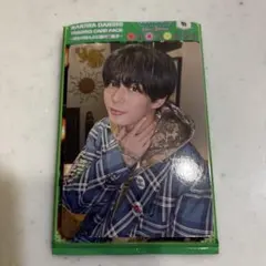 長尾謙杜　トレカ　HARDWORK