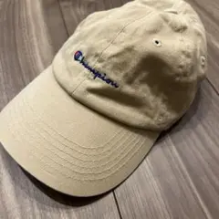 Champion キャップ ベージュ　キッズ用