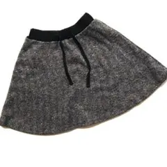 GREEN LABEL RELAXING グレー スカート 125 裏起毛