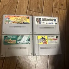 スーパーファミコンソフト4本　②