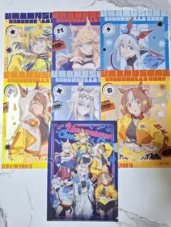 うま娘　クリアファイル 　　　　全７種