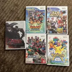 Wiiソフト5本セット