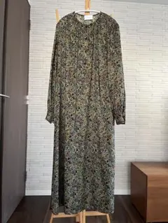 UNITED ARROWS ペイズリー柄ロングワンピース