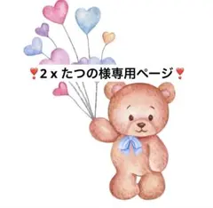 たつの様専用ページ