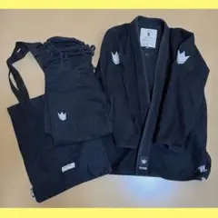 ←KINGZ ONE 柔術着 A1 黒色 上下セット