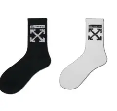 Off-White ソックス 2足セット - メルカリ