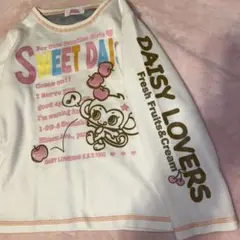 平成女児古着y2k♡デイジーラバーズ長袖Ｔシャツ　サイズ130