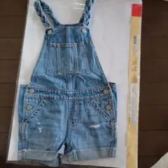 GAP デニムショートオーバーオール 4歳用