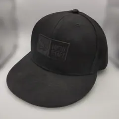 ◆4368 NEWERA　ニューエラ　ブラック　キャップ