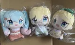 初音ミク D賞　ぬいぐるみ ミク　レン　リン