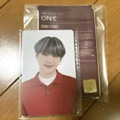 BTS MOS ON:E Weverse 特典　カードチケット　トレカ　ユンギ