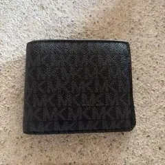 MICHAEL KORS 二つ折り財布 ブラック シグネチャーのサムネイル