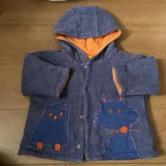 フード付きアウター リバーシブル