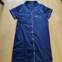 GU　紺　パジャマ　ワンピース Mサイズのサムネイル