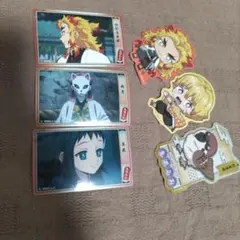 鬼滅の刃　ステッカー　まとめ売り　我妻善逸　煉獄杏寿郎　錆兎　真菰