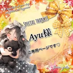 ◎Ayu様ご専用ページです◎