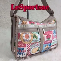 ◆LeSportsacレスポートサック◆ショルダーバッグ マルチカラー フルーツのサムネイル