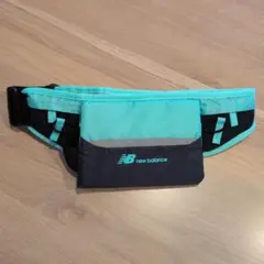 new balance ウエストポーチ JABR6157 ターコイズ/ブラック