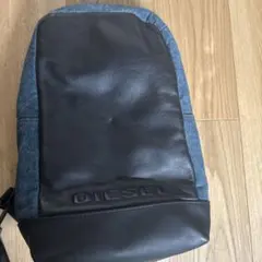 DIESEL デニムと合成皮革バッグのサムネイル