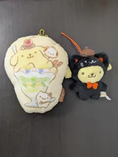 ポムポムプリン　ぬいぐるみキーホルダー　まとめ売り　サンリオ