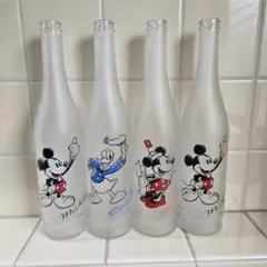 ディズニー 空き瓶 4本セット