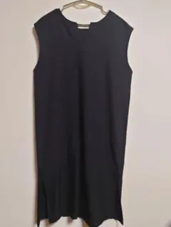 黒のノースリーブワンピース M　マタニティワンピースにもおすすめ
